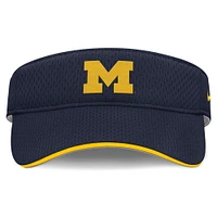 Unisex Nike Navy Michigan Wolverines 2025 Dugout Softball Ace Performance Adjustable Visor