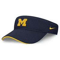 Unisex Nike Navy Michigan Wolverines 2025 Dugout Softball Ace Performance Adjustable Visor