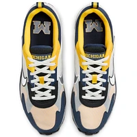 Chaussures unisexes Nike Air Max Solo blanches Michigan Wolverines