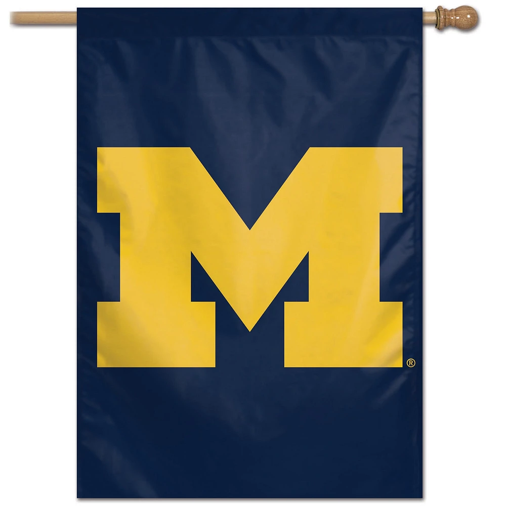 WinCraft Michigan Wolverines 28" x 40" Large Logo Single-Sided Vertical Banner