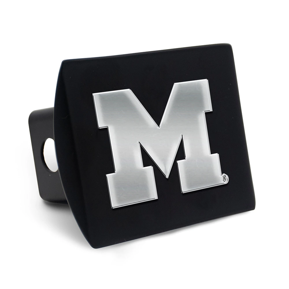 WinCraft Michigan Wolverines Premium Metal Chrome Logo Hitch Cover