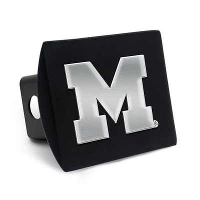 WinCraft Michigan Wolverines Premium Metal Chrome Logo Hitch Cover