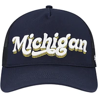 Women's '47 Navy Michigan Wolverines Biloxi Hitch Adjustable Hat