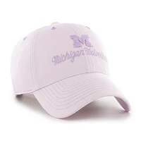 Casquette réglable '47 Purple Michigan Wolverines Haze Clean Up pour femmes