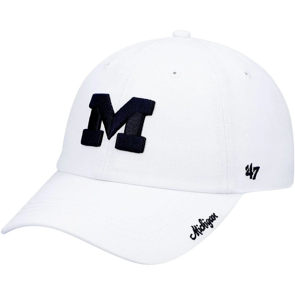 Casquette réglable '47 Michigan Wolverines Miata Clean Up Logo pour femmes