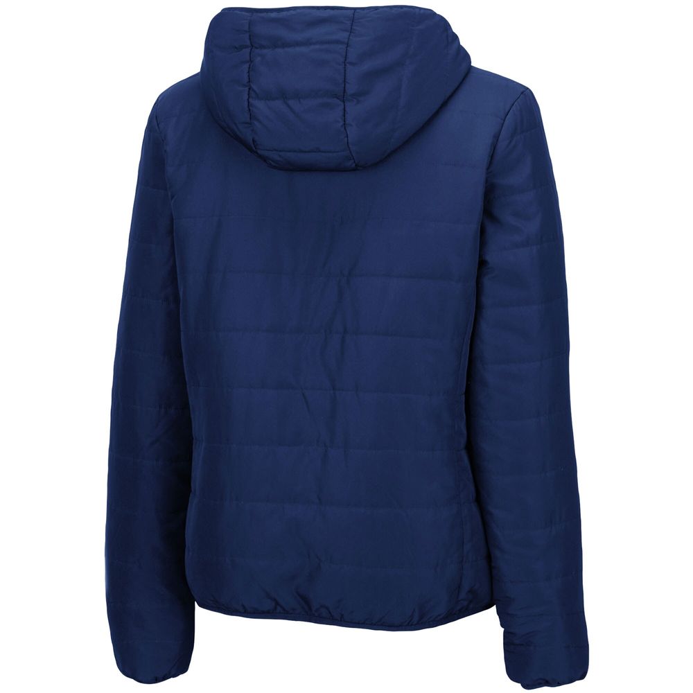 Women's Colosseum Navy Michigan Wolverines Arianna Full-Zip Puffer Jacket
