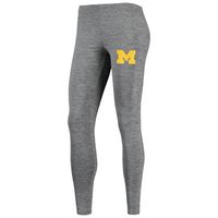 Women's Concepts Sport Charcoal/White Michigan Wolverines Tank Top & Leggings Sleep Set