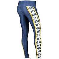 Women's Concepts Sport Navy Michigan Wolverines Dormer Knit Leggings