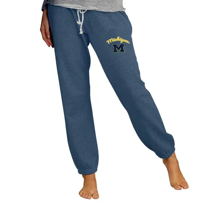 Michigan Wolverines Concepts Sport Women's Mainstream Knit Jogger Pants - Navy