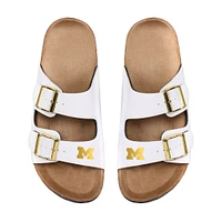 Michigan Wolverines FOCO Women's Double-Buckle Sandals