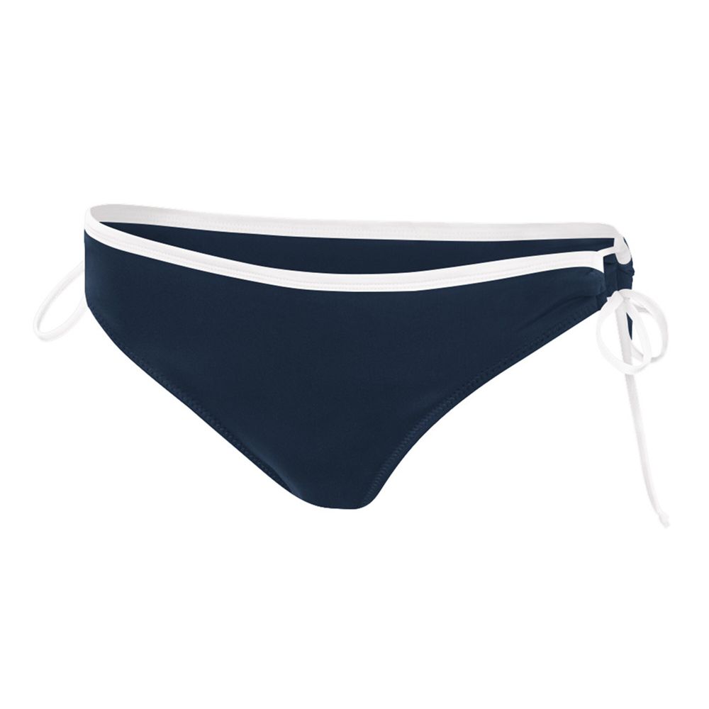 Women's G-III 4Her by Carl Banks Navy Michigan Wolverines Perfect Match Bikini Bottom