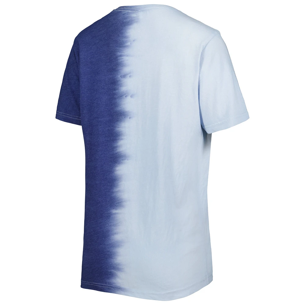 Women's Gameday Couture Navy Michigan Wolverines Find Your Groove Split-Dye T-Shirt