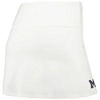 Women's KadyLuxe White Michigan Wolverines Erin Skort