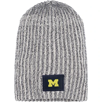 Women's Love Your Melon  Gray Michigan Wolverines Beanie 