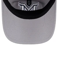 Women's New Era Gray Michigan Wolverines Logo 9TWENTY Adjustable Hat