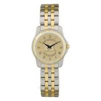 Michigan Wolverines Women's Two-Tone Wristwatch - Silver/Gold
