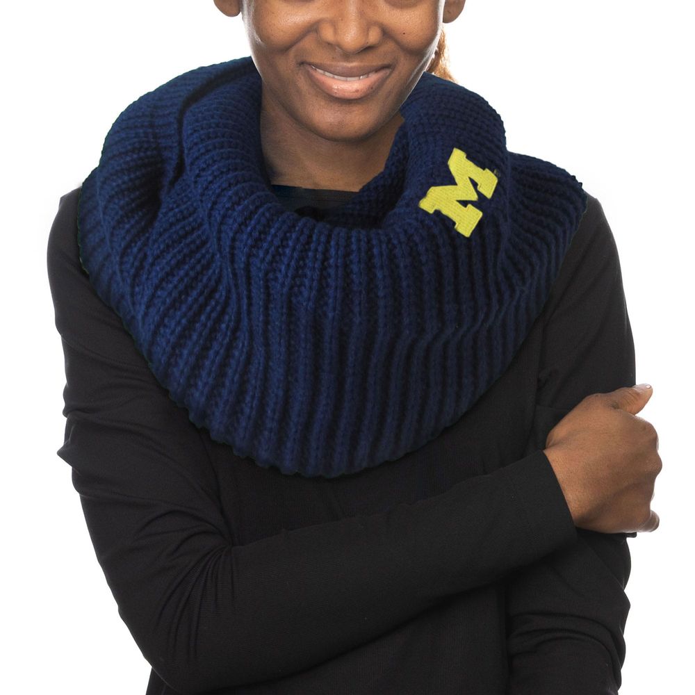 Women's ZooZatz Michigan Wolverines Knit Cowl Infinity Scarf