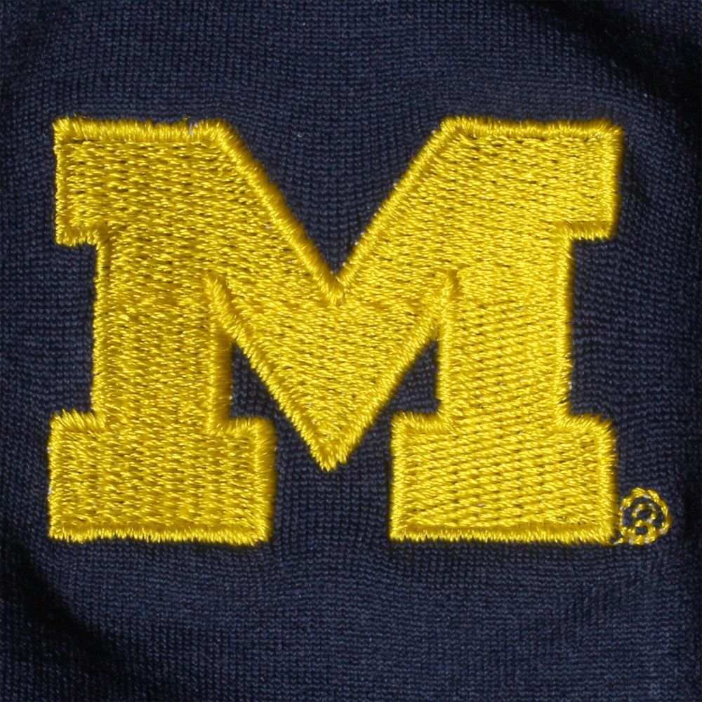 Women's ZooZatz Navy Michigan Wolverines Fleece Leggings