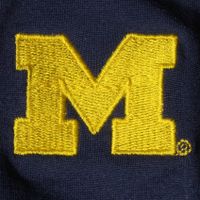 Women's ZooZatz Navy Michigan Wolverines Fleece Leggings