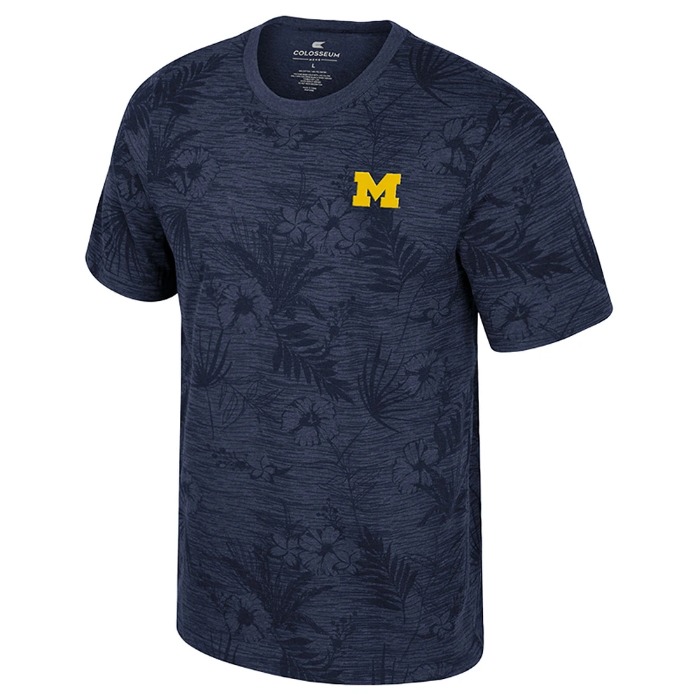 T-shirt Fern bleu marine du Colisée pour jeunes des Wolverines Michigan