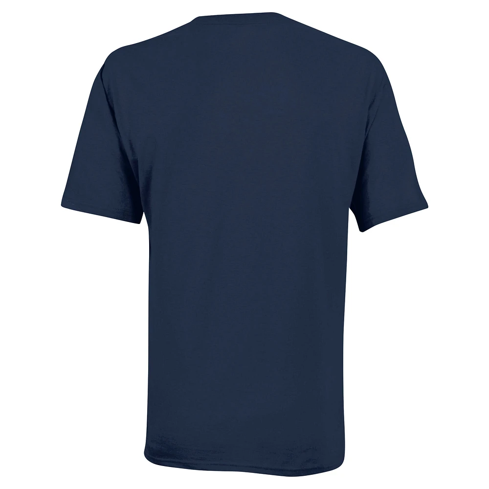 Youth Champion Navy Michigan Wolverines Team Arch T-Shirt