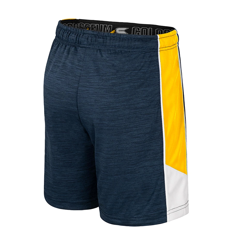 Youth Colosseum  Navy Michigan Wolverines Athletic Shorts