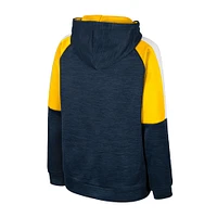 Sweat à capuche bleu marine Michigan Wolverines pour jeunes Colosseum