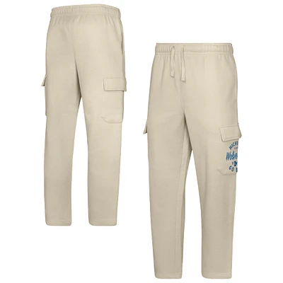 Pantalon de survêtement en polaire Youth Cream Michigan Wolverines All Around The World