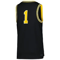 Youth Jordan Brand #1 Navy Michigan Wolverines Icon Replica Basketball Jersey