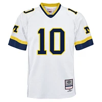 Maillot blanc Mitchell & Ness Tom Brady Michigan Wolverines 1999 College Vault Legacy pour jeunes