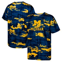 T-shirt de match pour jeunes bleu marine des Wolverines du Michigan