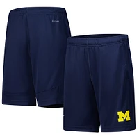 Youth Nike  Navy Michigan Wolverines Fly Performance Shorts