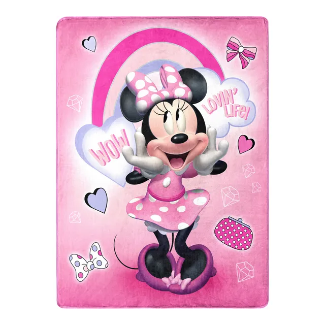 Northwest Lakers Mickey Mouse Character & Throw Set