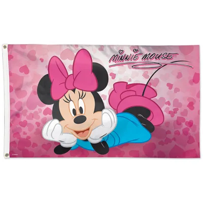 Disney WinCraft Minnie 3' x 5' Single-Sided Deluxe Flag