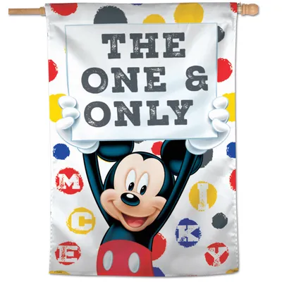 Disney WinCraft The One & Only Mickey Mouse 28'' x 40'' Single-Sided Vertical Banner