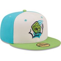 Men's New Era White/Green Matamoscas De Midessa Copa La Diversion 59FIFTY Fitted Hat