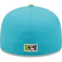 Men's New Era White/Green Matamoscas De Midessa Copa La Diversion 59FIFTY Fitted Hat