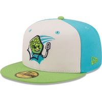 Men's New Era White/Green Matamoscas De Midessa Copa La Diversion 59FIFTY Fitted Hat