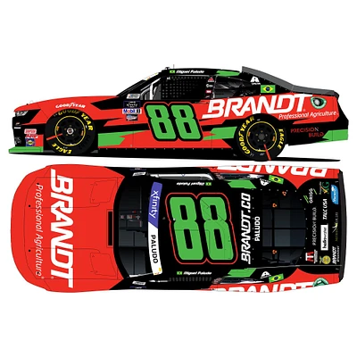 Action Racing Miguel Paludo 2022 #88 Brandt Professional Agriculture NASCAR Xfinity Series 1:24 Chevrolet Camaro moulé sous pression