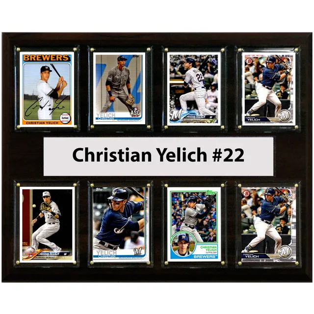 Lids Christian Yelich Milwaukee Brewers Highland Mint 13'' x 16