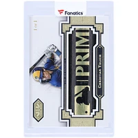 Christian Yelich Milwaukee Brewers 2023 Topps Tier One Bat Barrel #LLR-CYE #1/1 Card