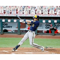 Photographie non signée de Christian Yelich