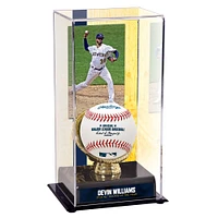 Devin Williams Milwaukee Brewers 2020 National League Rookie of the Year Gold Glove with Image Display Case