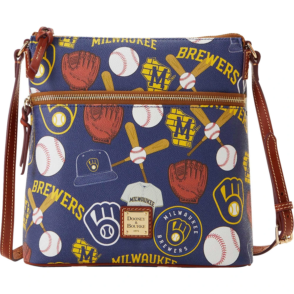 Dooney & Bourke Milwaukee Brewers Game Day Sac à bandoulière