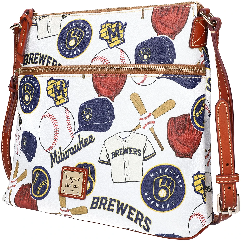 Dooney & Bourke Milwaukee Brewers Gameday Sac à bandoulière