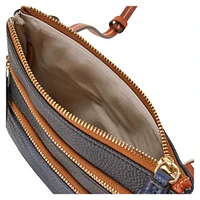 Dooney & Bourke Milwaukee Brewers Infield Sac à main à bandoulière triple fermeture éclair