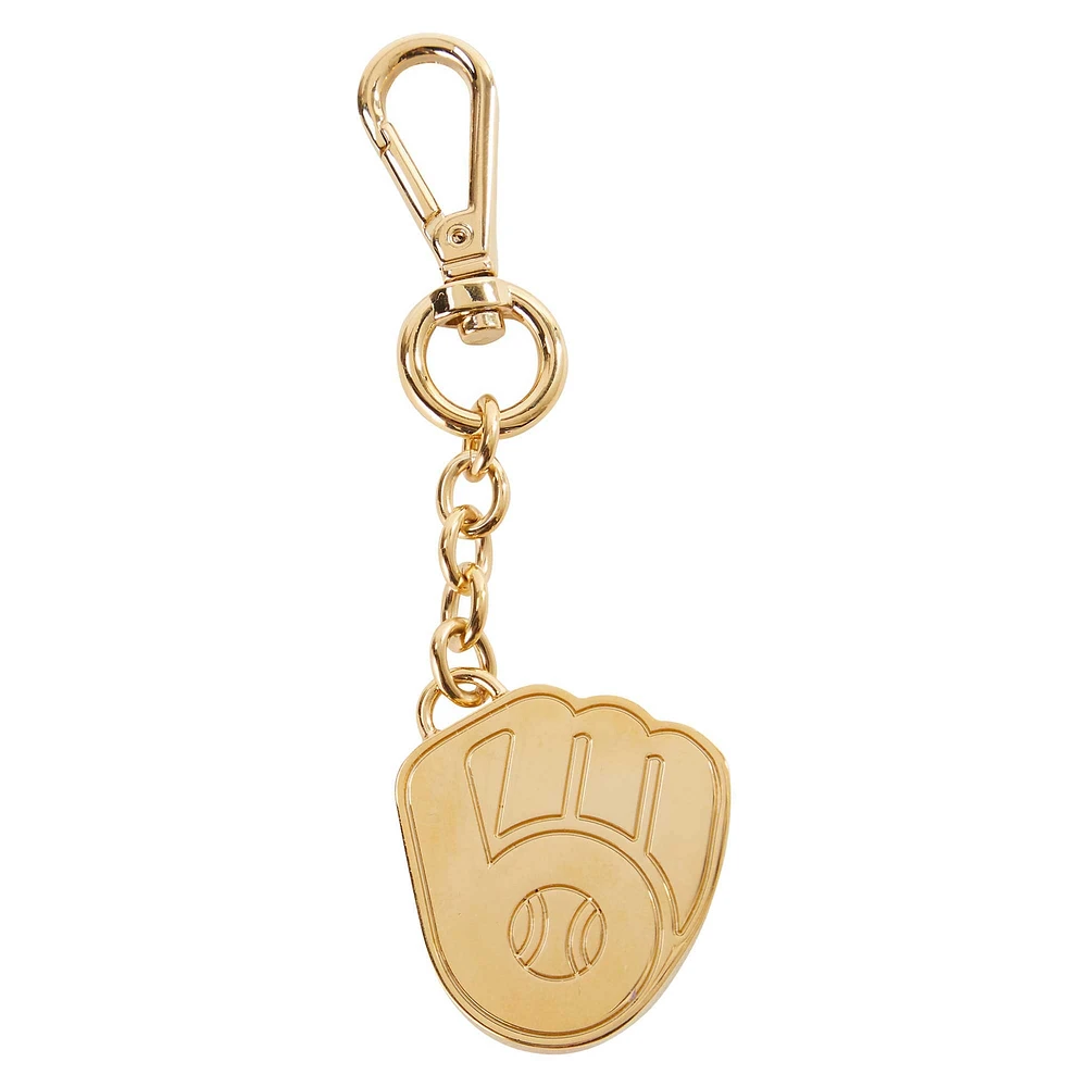 Dooney & Bourke Milwaukee Brewers Porte-clés pendentif