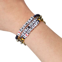 FOCO Milwaukee Brewers 3-Pack Friendship Bracelet Set
