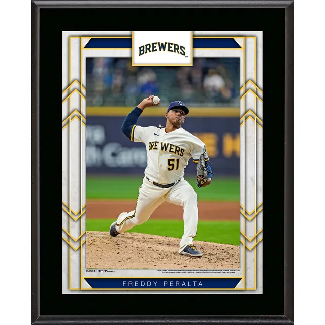 Willy Adames Milwaukee Brewers Framed 15 x 17 Stitched Stars Collage