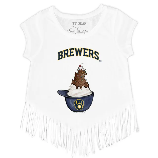 Lids Milwaukee Brewers Tiny Turnip Youth Unicorn T-Shirt - White